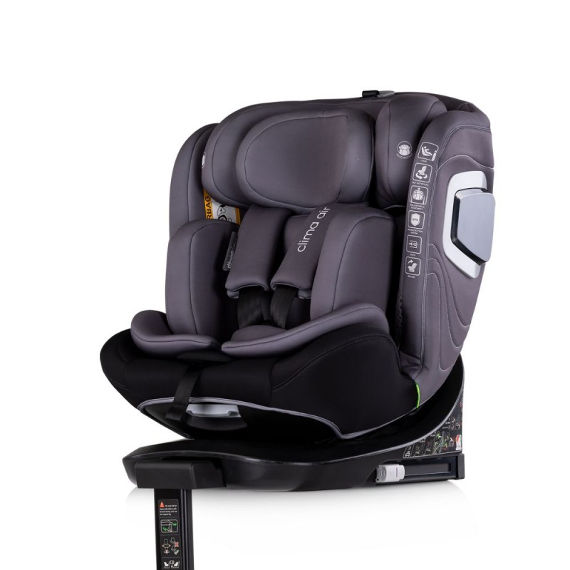 Silla de coche Chipolino Clima Air Anthracite i-Size